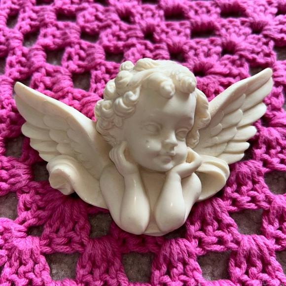 Sept of 2 antique cherubs - Picture 2 of 8